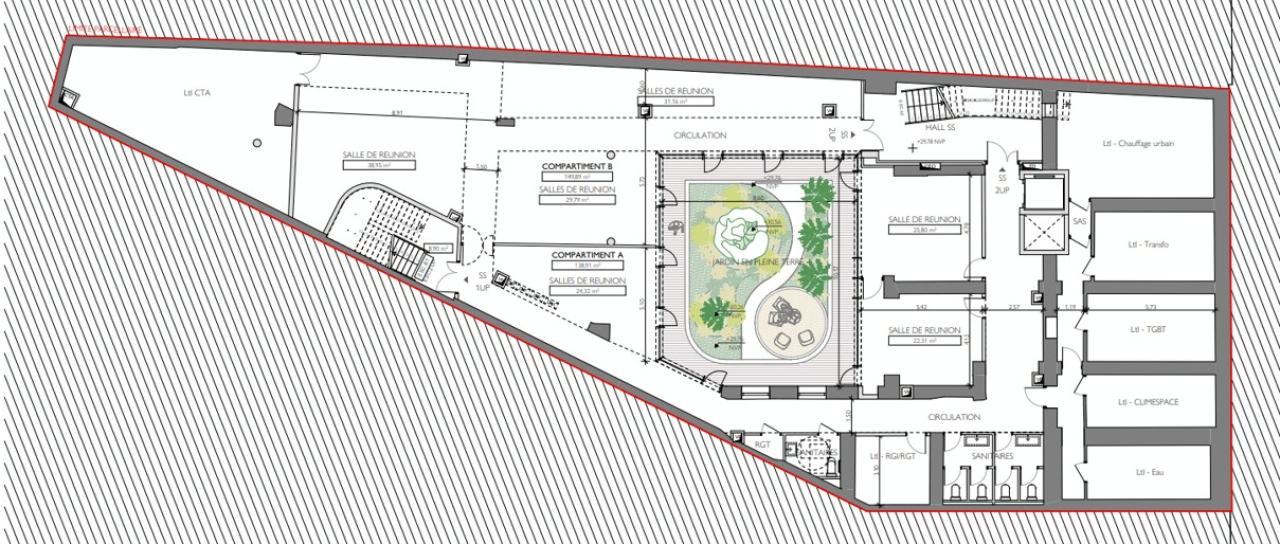 Bureau Paris 2602m² Location bureau Paris OLBUR2205002 15
